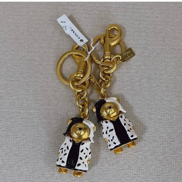 Coach Handbags - Coach Cruella Bear Bag Charm